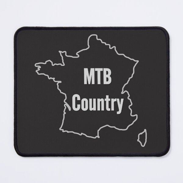 Item preview, France MTB Country map designed and sold by Gravelymas.