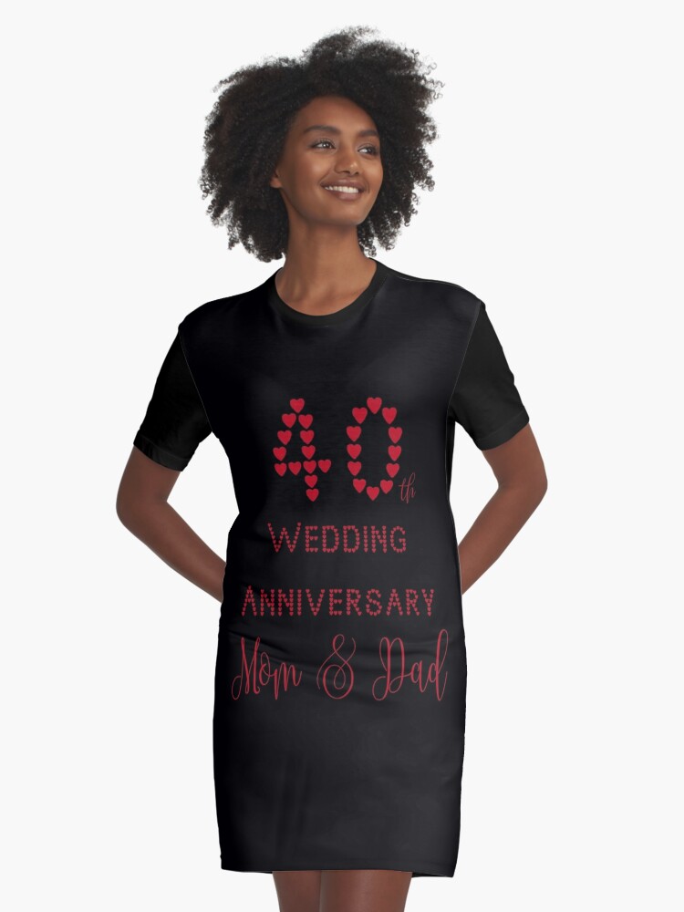 40th wedding anniversary top dresses