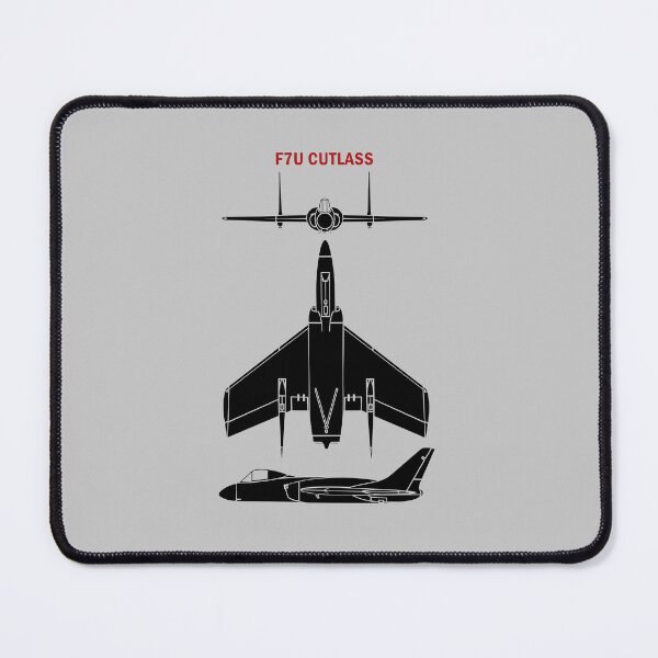 Item preview, F7U Cutlass Recognition Poster designed and sold by rogue-design.