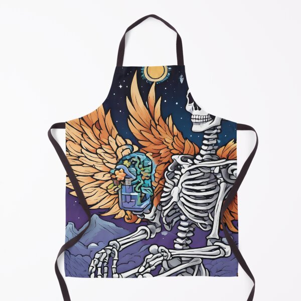 Item preview, Mystic Winged Skeleton Ego Death designed and sold by Ashley's Art Shoppe.