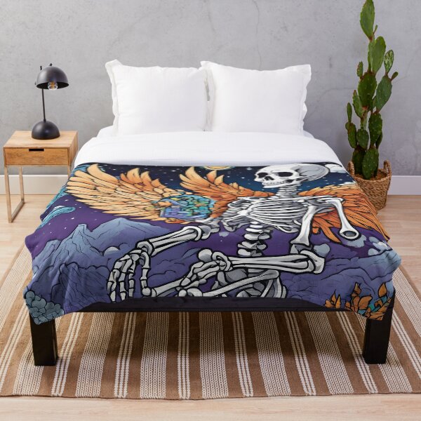 Item preview, Mystic Winged Skeleton Ego Death designed and sold by Ashley's Art Shoppe.