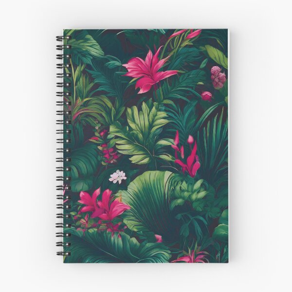 Item preview, Princess of the jungle - flower pattern design designed and sold by fl0werfact0ry.