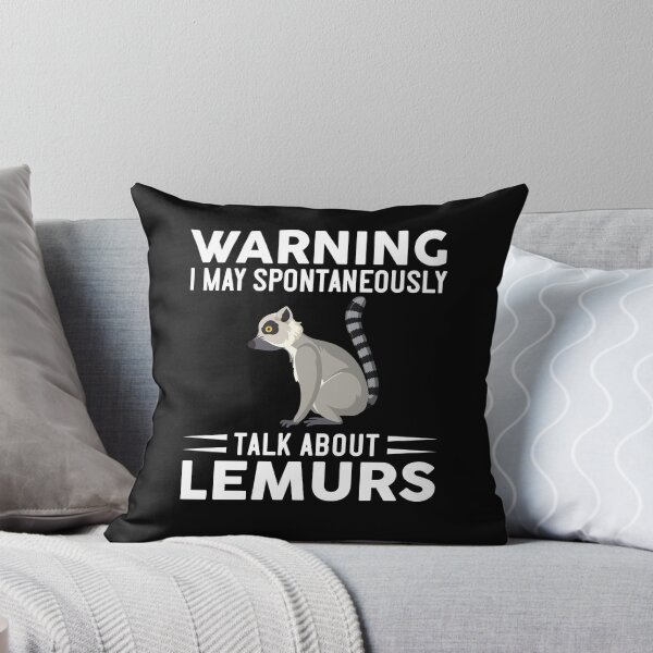 Item preview, Warning I May Spontaneously Talk About Lemurs designed and sold by OX-tright.