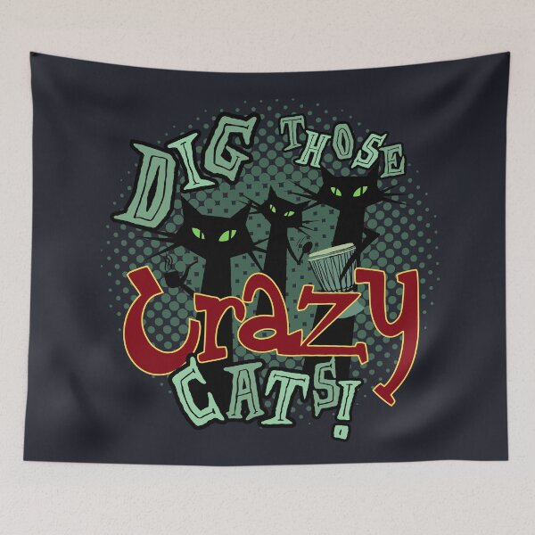 Item preview, That **** Glaring No. 97 - Dig those crazy cats! version 2 designed and sold by TalkingHerds.
