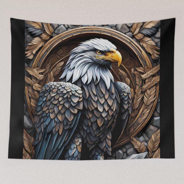Item preview, Stone Eagle, Ai Generated Art  designed and sold by ACC .