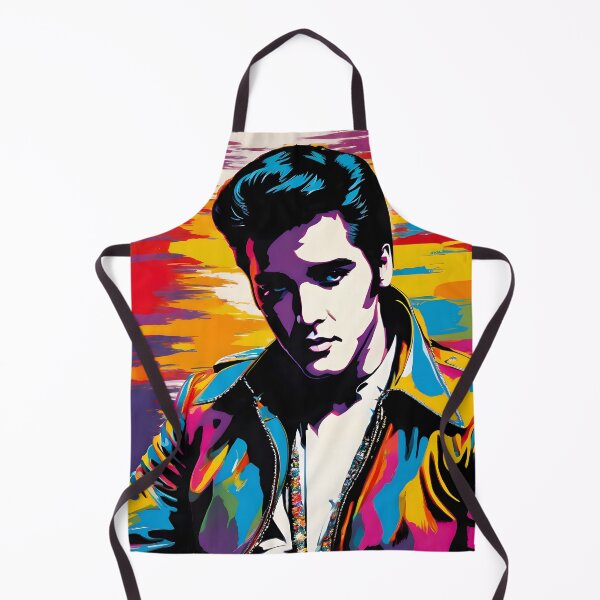 Vista previa del artículo con la obra «Elvis del arte pop», diseñado y vendido por AIncredible.