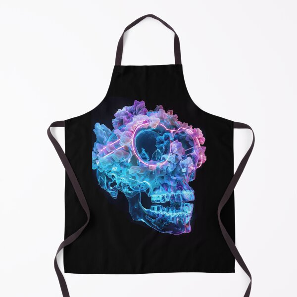 Aperçu de l'œuvre "X-Ray Majesty: Anatomy of a Wild Skull" créée et vendue par Art-Vortex-fr.