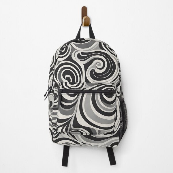 Item preview, Mid-century modern,  Fluid Shapes, Black, White designed and sold by Prints and Lifestyle.