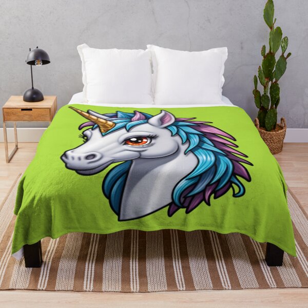 Item preview, Cute Fantasy Rainbow Unicorn  designed and sold by TheArtOfPat.
