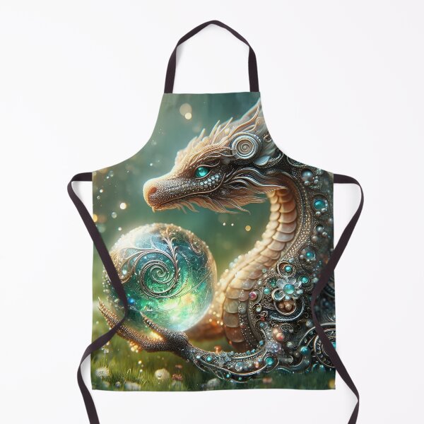 Item preview, Dragon with Crystal Orb designed and sold by ki-mer-a.