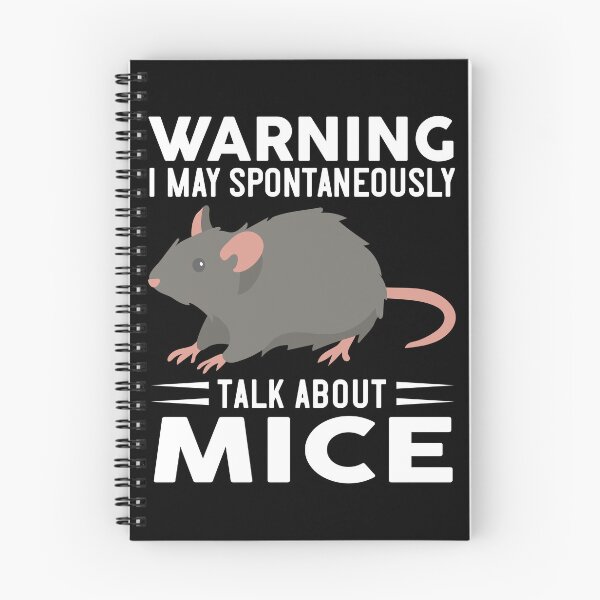 Item preview, Warning I May Spontaneously Talk About Mice designed and sold by OX-tright.