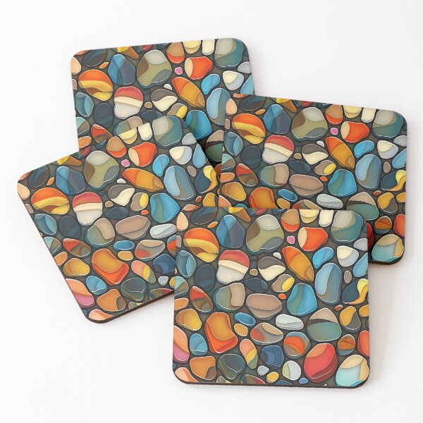 Item preview, Colourful & Smooth Stones designed and sold by Alfredus.
