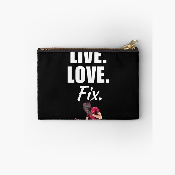 Item preview, Live, love, fix. Funny wlder job or profession quote or sayings for cool welding husband designed and sold by NBSStore.