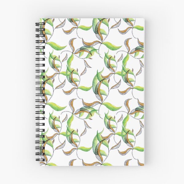 Item preview, Green and Gold Twig Seamless Pattern designed and sold by Aithlin123.