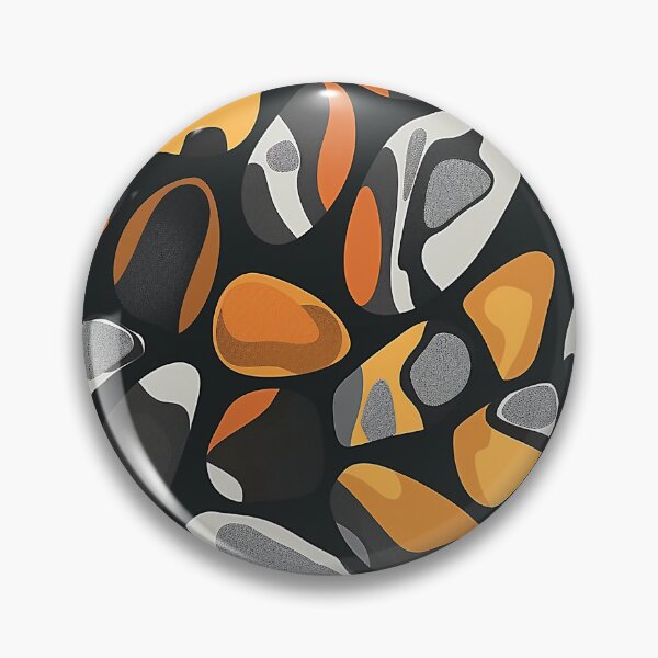 Item preview, Grey & Orange Stones designed and sold by Alfredus.
