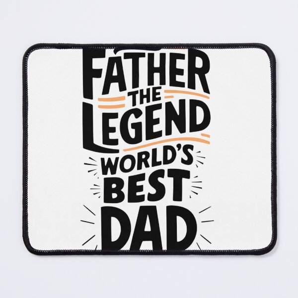 Item preview, #Father the Legend, World's best Dad designed and sold by Colorful-Garden.