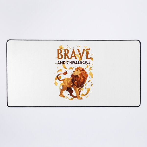 Item preview, Brave and Chivalrous - Majestic Lion - Fantasy designed and sold by Fenay Designs.
