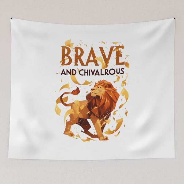 Item preview, Brave and Chivalrous - Majestic Lion - Fantasy designed and sold by Fenay Designs.
