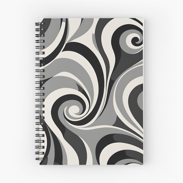 Item preview, Mid-century modern,  Fluid Shapes, Black, White designed and sold by Prints and Lifestyle.