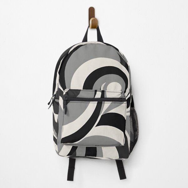 Item preview, Mid-century modern,  Fluid Shapes, Black, White designed and sold by Prints and Lifestyle.
