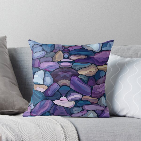 Item preview, Purple & Blue Stones designed and sold by Alfredus.