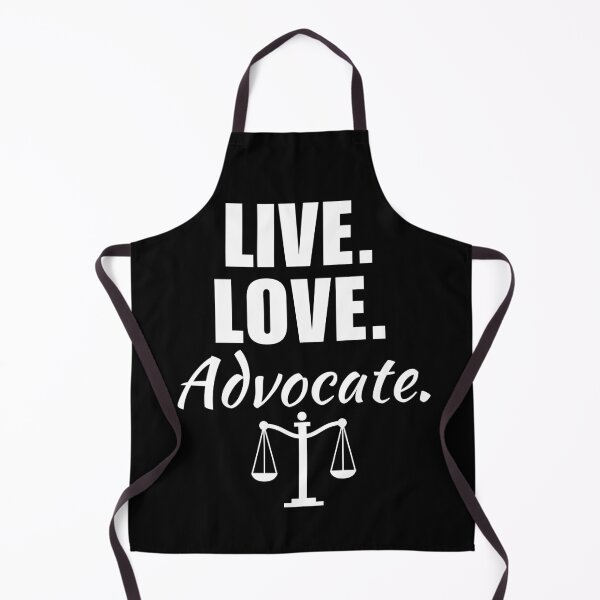 Item preview, Live, love, advocate. Funny lawyer profession or occupation saying or quotes for awesome lawyer dad designed and sold by NBSStore.
