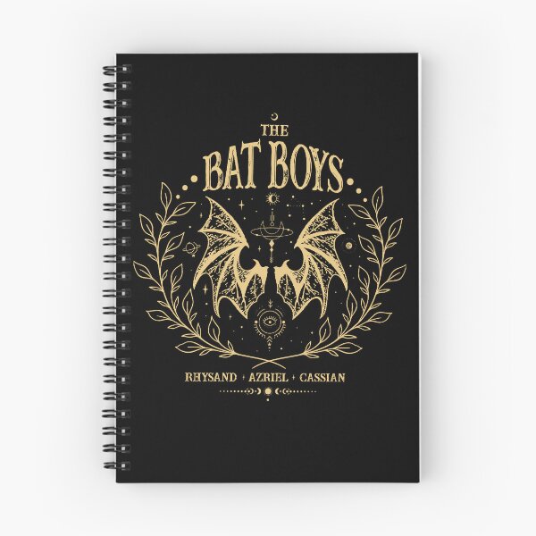 Item preview, Golden The Bat Boys Rhysand Cassian Azriel Librero Acotar designed and sold by marinaeloise.