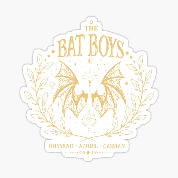 Aperçu de l'œuvre Golden The Bat Boys Rhysand Cassian Azriel Bookish Acotar créée et vendue par marinaeloise.