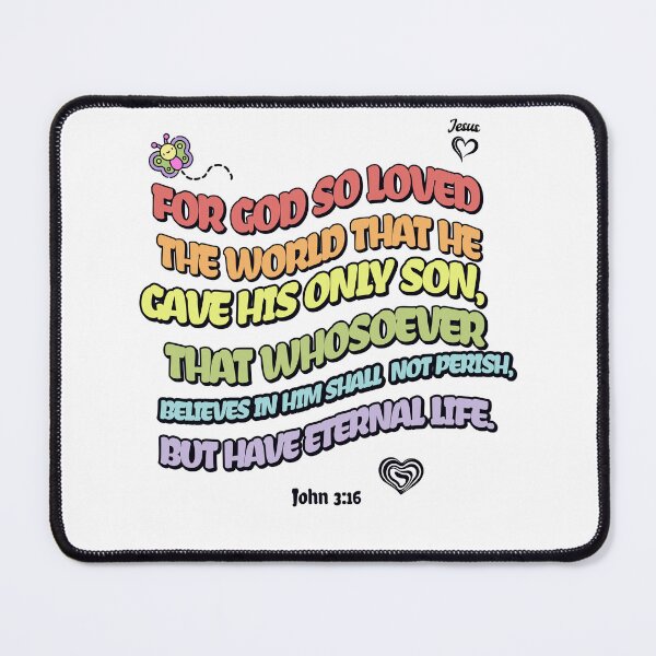 Item preview, John 3:15 God So Loved the World Christian designed and sold by trs35.