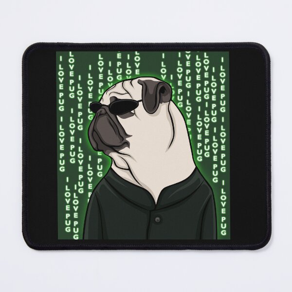 Item preview, I Love Pug Matrix designed and sold by noahsian777.