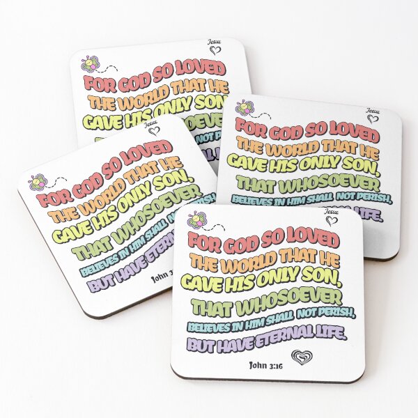 Item preview, John 3:15 God So Loved the World Christian designed and sold by trs35.