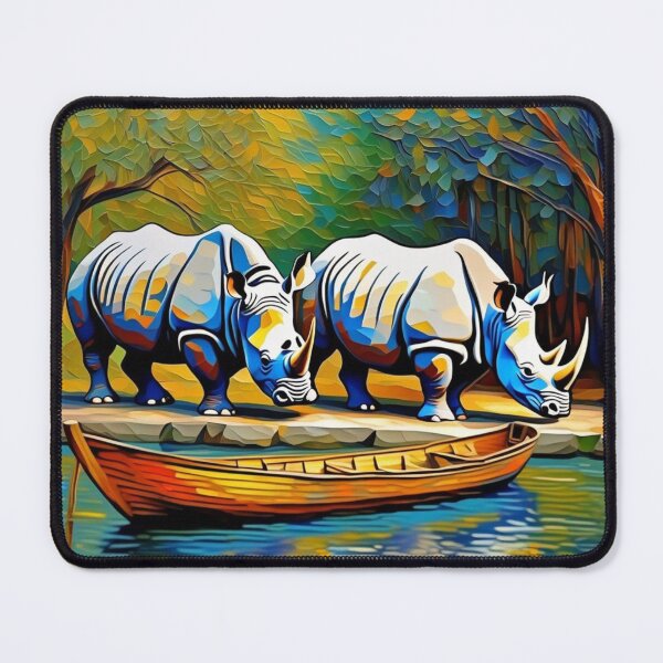 Item preview, Cutest Animals 2 Rhino White Rhinoceros At The River Zoo Pals designed and sold by sportsimpact.