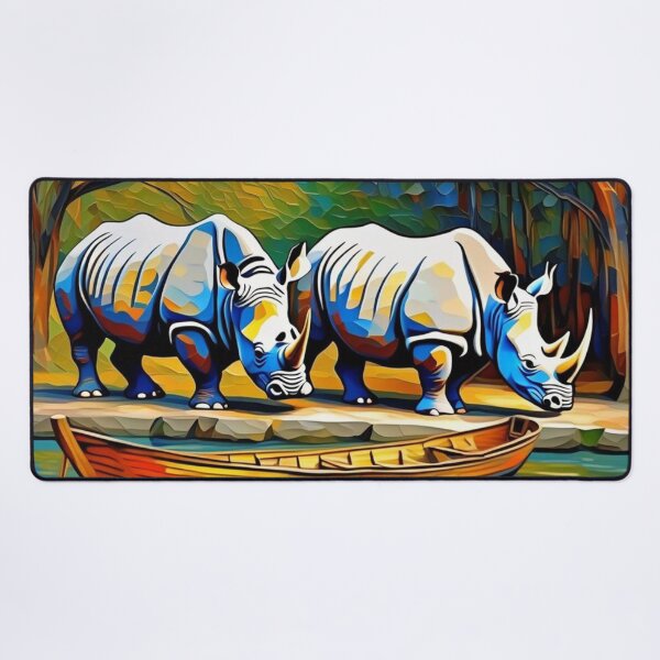 Item preview, Cutest Animals 2 Rhino White Rhinoceros At The River Zoo Pals designed and sold by sportsimpact.