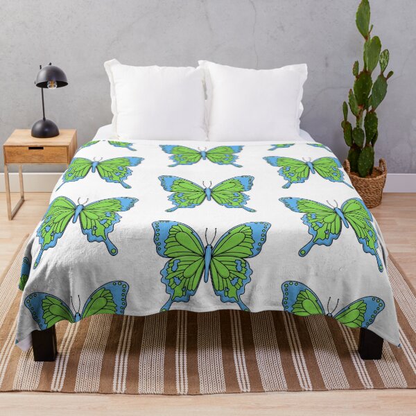 Item preview, Blue and Green Butterfly - Spring Butterflies designed and sold by Amy Farmer.