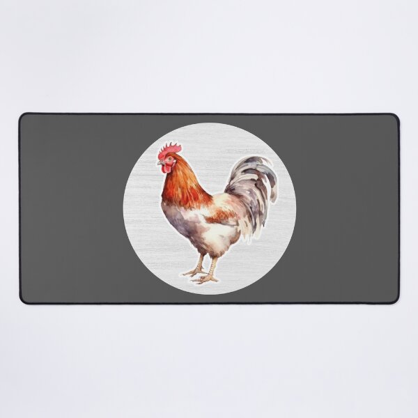 Item preview, Hen Watercolor Drawing designed and sold by LivingColorful.