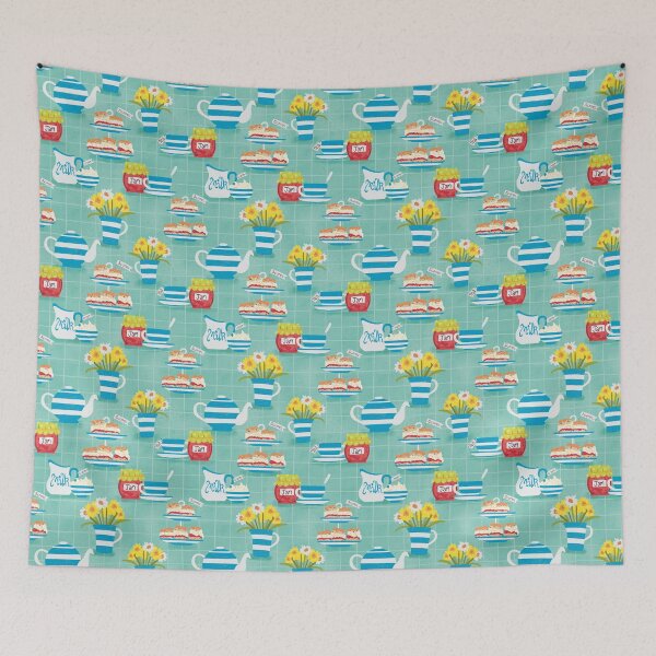 Item preview, A Cornish Cream Tea by the Sea designed and sold by NattyDesigns.