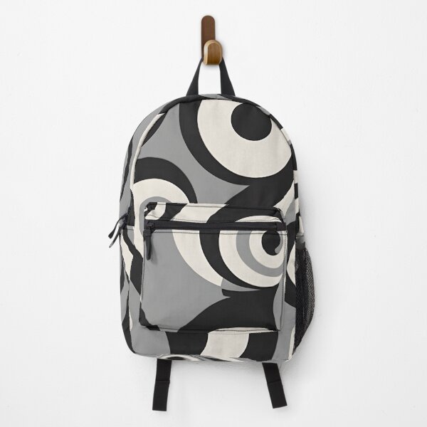 Item preview, Mid-century Modern,  Fluid Shapes, Black, White designed and sold by Prints and Lifestyle.