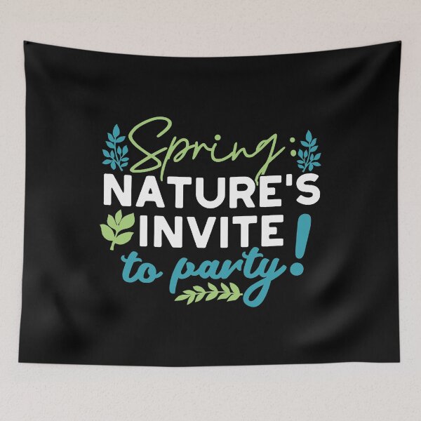 Item preview, Midnight Spring Revelry - 'Nature's Invite to Party' Dark Ver designed and sold by FlinArt.