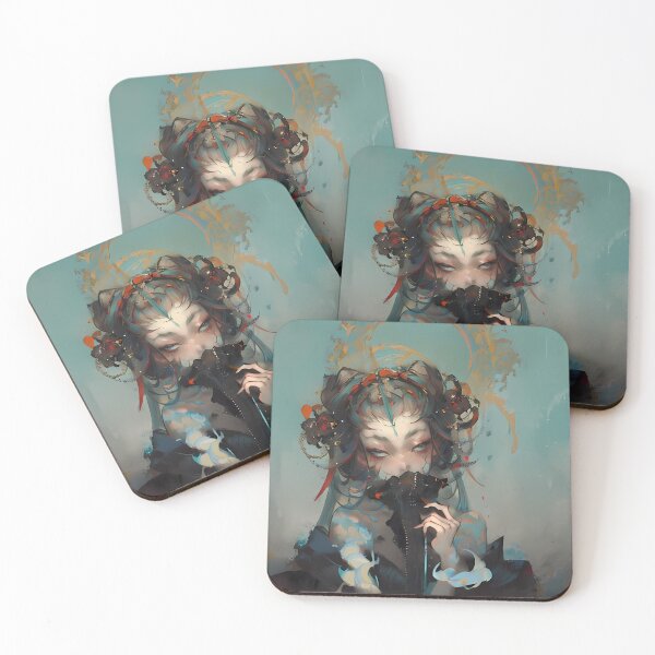 Item preview, Woman with golden circle designed and sold by SpokIA.