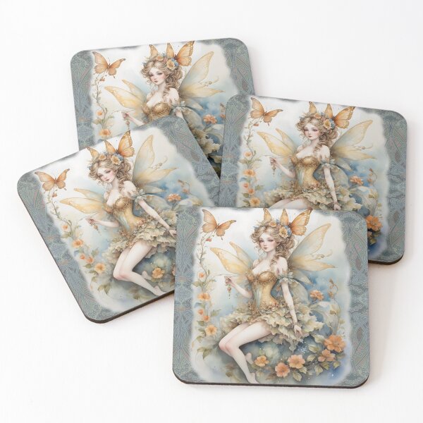 Item preview, Watercolor Rococo Fairy designed and sold by Eva Nev.
