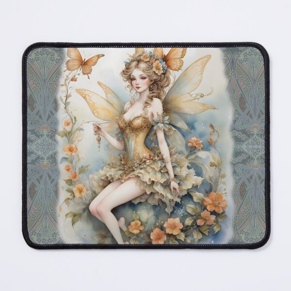 Item preview, Watercolor Rococo Fairy designed and sold by Eva Nev.