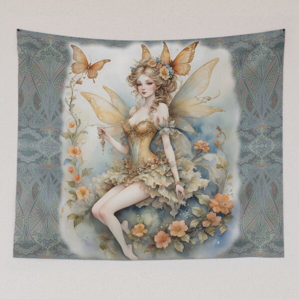Item preview, Watercolor Rococo Fairy designed and sold by Eva Nev.