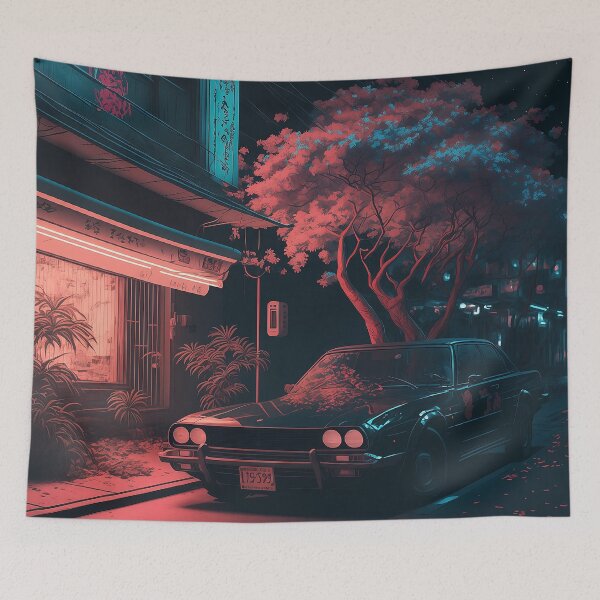 Item preview, Quiet japanese street designed and sold by Grav1n.