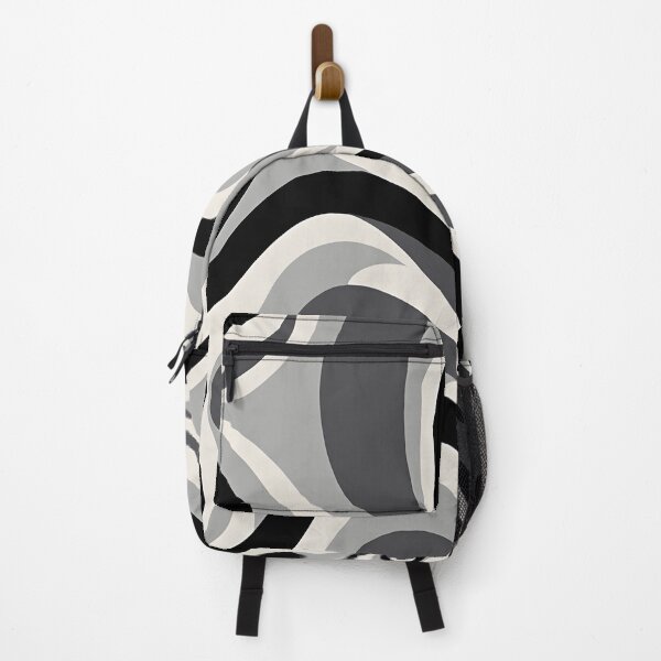 Item preview,  Mid-century Modern,  Fluid Shapes, Black, White designed and sold by Prints and Lifestyle.