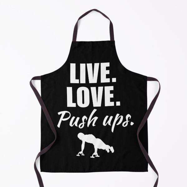 Item preview, Live, love, push ups. Calisthenics or bodyweight athlete training in the park motivation designed and sold by NBSStore.
