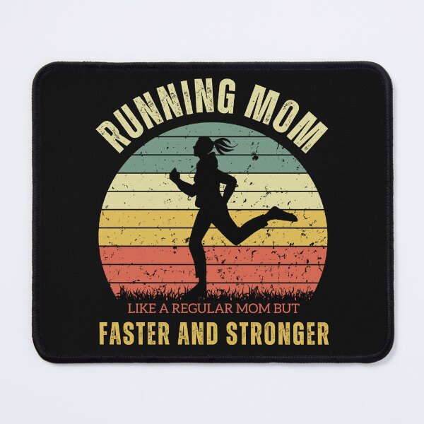 Item preview, Runner Mom Gift in vintage Retro sunset graphic designed and sold by myrll.