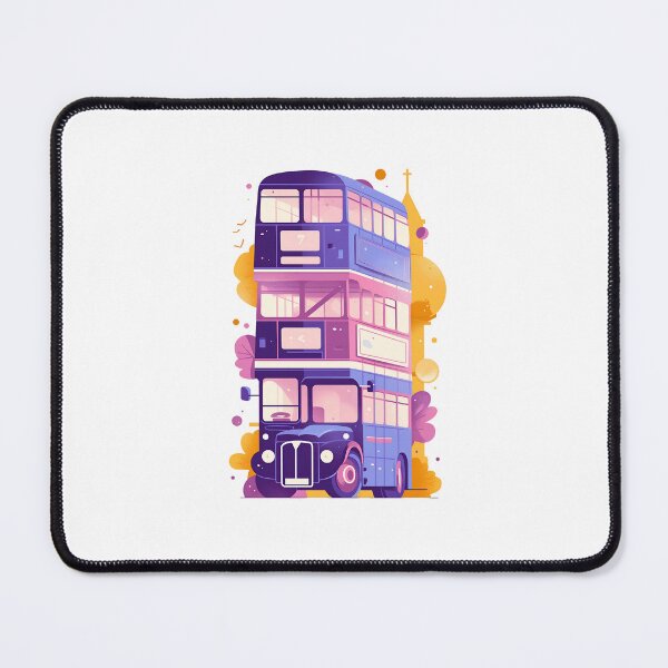 Item preview, Triple Decker Magical Bus - Fantasy designed and sold by Fenay Designs.