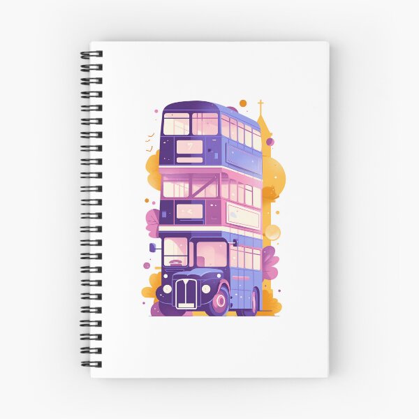 Item preview, Triple Decker Magical Bus - Fantasy designed and sold by Fenay Designs.