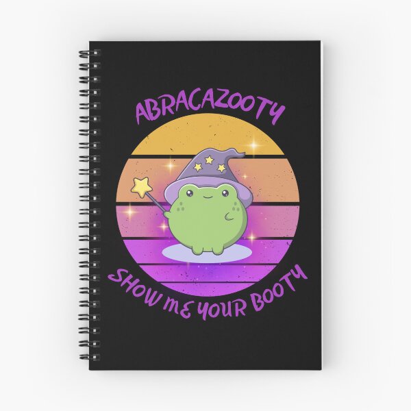 Item preview,  Wizard frog Abracadabra Spell - Cute Booty Kawaii Frog  designed and sold by ButtonBonanza.