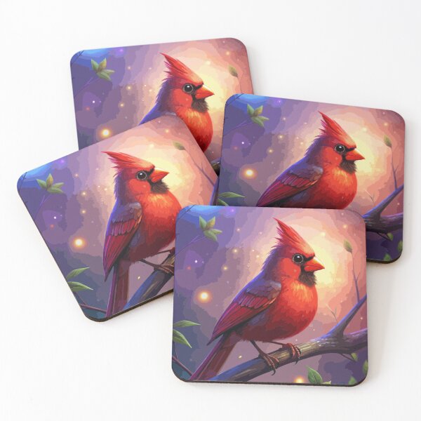 Item preview, Red Cardinal Bird designed and sold by printmala.